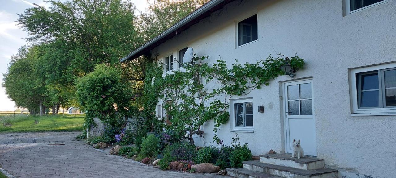 Ruhig Gelegene Ferienwohnung Im Gruenen Mit Terrasse Und Kleinem Garten Rotthalmuenster エクステリア 写真
