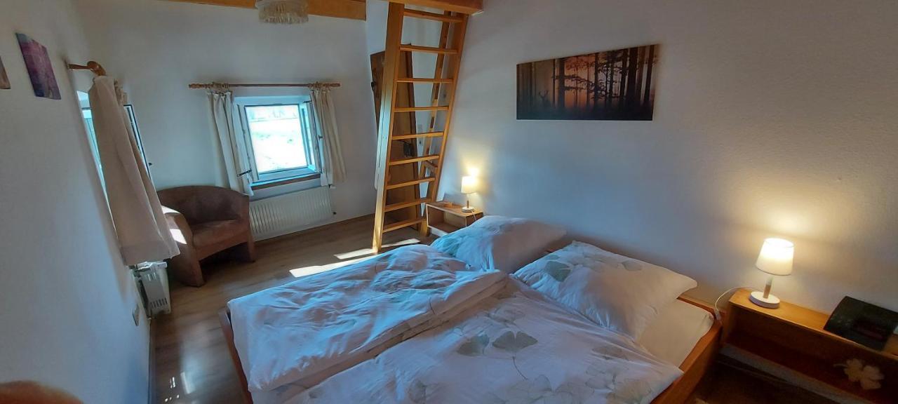 Ruhig Gelegene Ferienwohnung Im Gruenen Mit Terrasse Und Kleinem Garten Rotthalmuenster エクステリア 写真